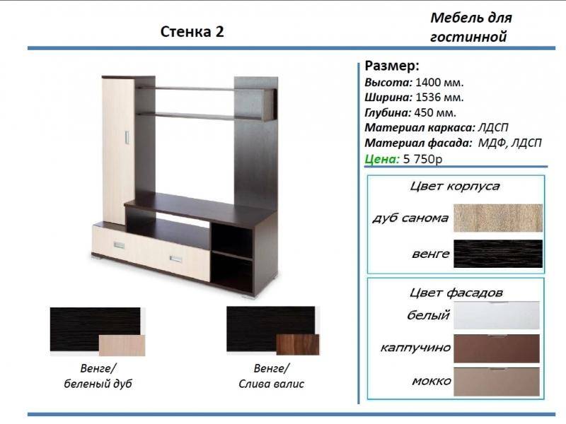 гостиная стенка 2 во Владикавказе