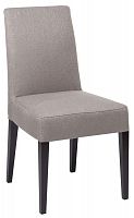 стул aylso dining chair кожа серая во Владикавказе