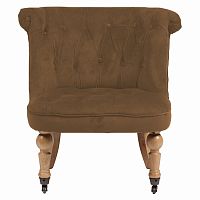 кресло amelie french country chair коричневое во Владикавказе