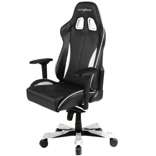 кресло геймерское dxracer king ks57 черно-белое во Владикавказе