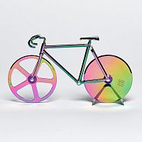 нож для пиццы из нержавеющей стали the fixie, радужный во Владикавказе