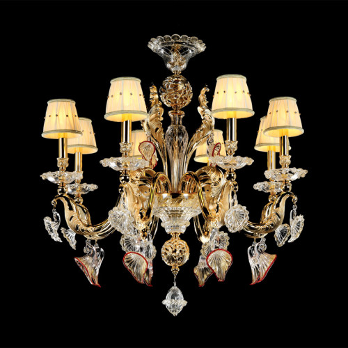 люстра md102729-8a от illuminati золото/янтарная во Владикавказе