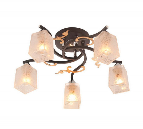 потолочная люстра idlamp edda 206/5pf-blackchrome во Владикавказе