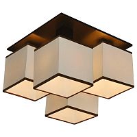 потолочная люстра arte lamp quadro a4402pl-4bk во Владикавказе