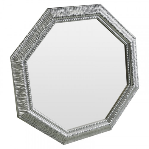 зеркало серебряное восьмиугольное с декором sparkle silver во Владикавказе