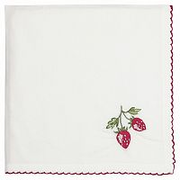 салфетка strawberry red w/embroidery во Владикавказе