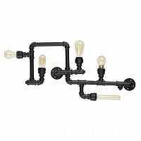 потолочная люстра ideal lux plumber pl5 nero во Владикавказе