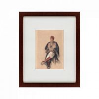 картина: seated turk, 1850 во Владикавказе