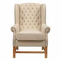 кресло мягкое с ушами french provincial armchair бежевое во Владикавказе