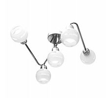 потолочная люстра idlamp agostina 361/5a-whitechrome во Владикавказе