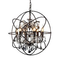 люстра foucault's orb crystal d52 антик (темная) чёрная во Владикавказе
