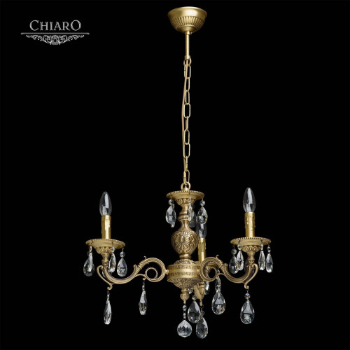 подвесная люстра chiaro паула 411012503 золото во Владикавказе