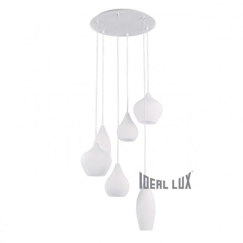 подвесная люстра ideal lux soft sp6 bianco во Владикавказе