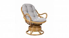 кресло-качалка swivel rocker коричневый во Владикавказе