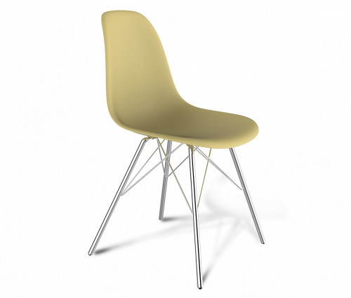 стул dsr бежевый s37 (eames style) во Владикавказе