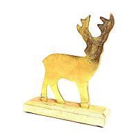 украшение декоративное golden raindeer, 22х18х5 см во Владикавказе