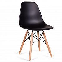 стул деревянный pc-015 черный (eames style) во Владикавказе