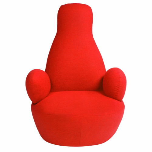 кресло bottle chair красное во Владикавказе