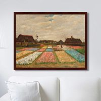 картина: flower beds in holland, 1883г. во Владикавказе