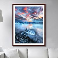 картина iceland coast 100х78,5 см во Владикавказе