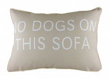 подушка с надписью no dogs on this sofa во Владикавказе