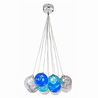люстра bocci blue 10 прозрачное, голубое, пепельное стекло во Владикавказе