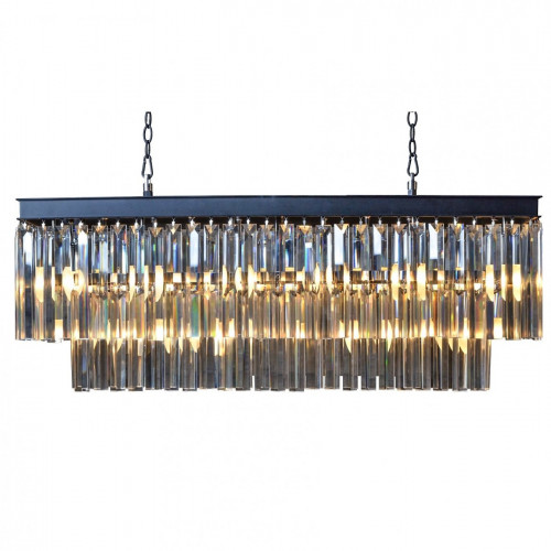 люстра odeon l80 black&glass черная, прозрачное во Владикавказе