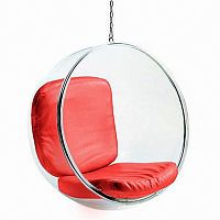 кресло bubble chair красное во Владикавказе