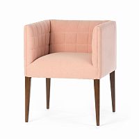 кресло penelope dining chair розовое во Владикавказе