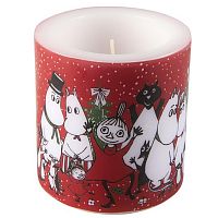 Свеча большая Moomin Зимнее волшебство, 8 см