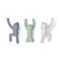 вешалки-крючки buddy 3 шт. разноцветные мятные во Владикавказе