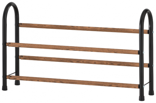 unistor broadway двухярусная этажерка для обуви раздвижная, 2-х ярусная полка подставка для обуви напольная во Владикавказе