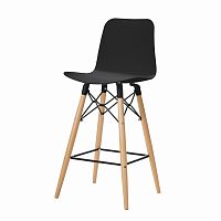 полубарный стул eiffel (eames style) черный во Владикавказе