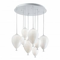 подвесная люстра ideal lux clown sp8 bianco во Владикавказе