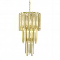 люстра gigi 7 gold от delight collection прозрачная/золото во Владикавказе