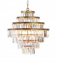 люстра alaine 50 латунь, прозрачное стекло во Владикавказе