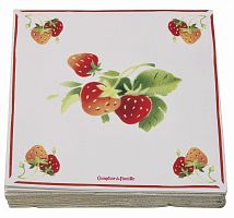 Салфетки бумажные Клубника COMPTOIR de FAMILLE