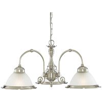 подвесная люстра arte lamp american diner a9366lm-3ss белая во Владикавказе