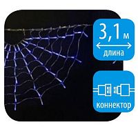 занавес светодиодный «радуга-1» 310см синий (ul-00001409) uld-e3104-288/dtk blue ip20 rainbow-1 во Владикавказе