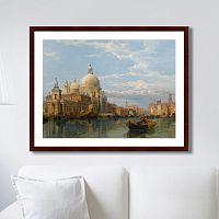 картина: santa maria della salute, venice, 1855г. во Владикавказе
