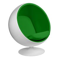 кресло eero aarnio style ball chair зеленое во Владикавказе