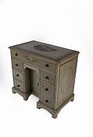 стол mini pedestal desk зеленый с рисунком во Владикавказе