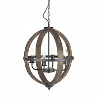 люстра на 4 рожка коричневого цвета во Владикавказе