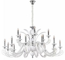 подвесная люстра crystal lux letisia sp12+6 white белая во Владикавказе