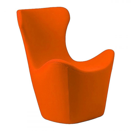 кресло papilio lounge chair оранжевое во Владикавказе