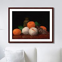 картина: still life with wrapped tangerines, 1889г. во Владикавказе