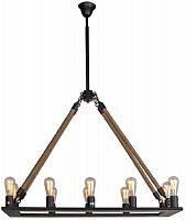 люстра d6078-12ir черная во Владикавказе