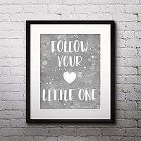 постер follow heart а4 во Владикавказе