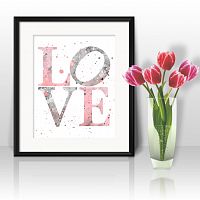 постер love а4 во Владикавказе