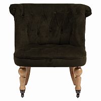 кресло amelie french country chair серо-коричневое во Владикавказе